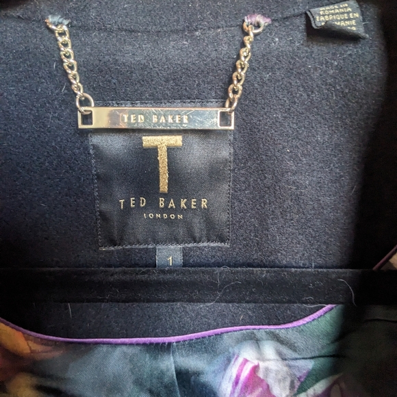Ted Baker Rose Wool Coat (Ted 1, US 4) - Picture 4 of 7